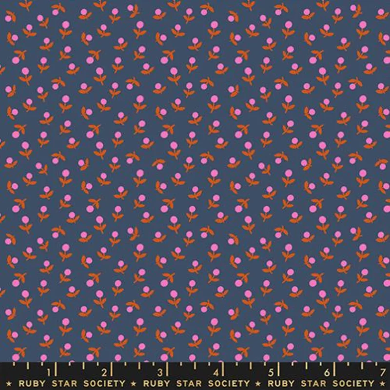 Ruby Star Society CATNAP: Sprout-Smoke (1/4 Yard)