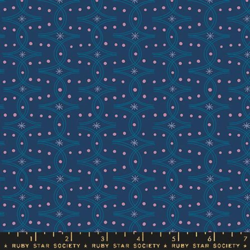 Ruby Star Society ENDPAPER: Endpaper-Bluebell (1/4 Yard)