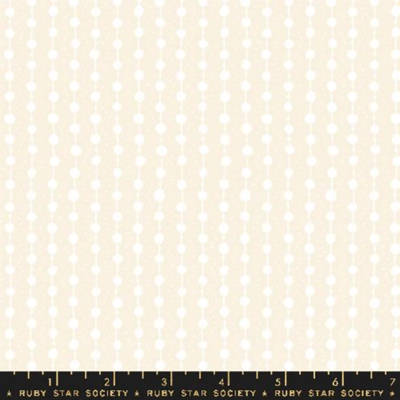 Ruby Star Society ENDPAPER: Pearls-Natural (1/4 Yard)