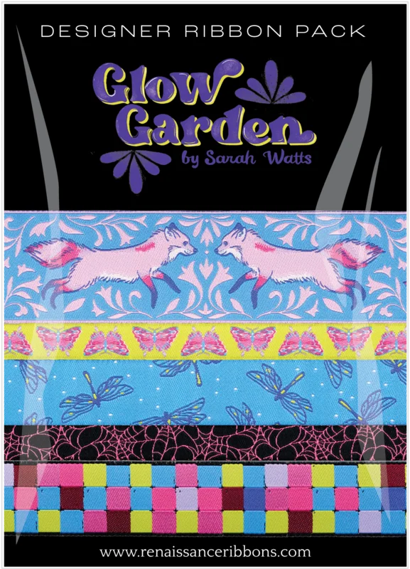 Ruby Star Society GLOW GARDEN: Designer Ribbon Pack