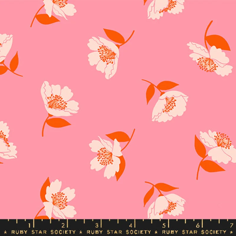 Ruby Star Society JUICY: Fluttering-Sorbet (1/4 Yard)