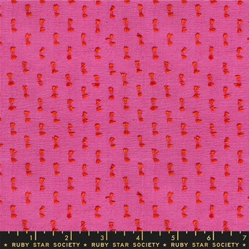 Ruby Star Society MYSTIC FABLE-Warp Weft: Flicker-Pink