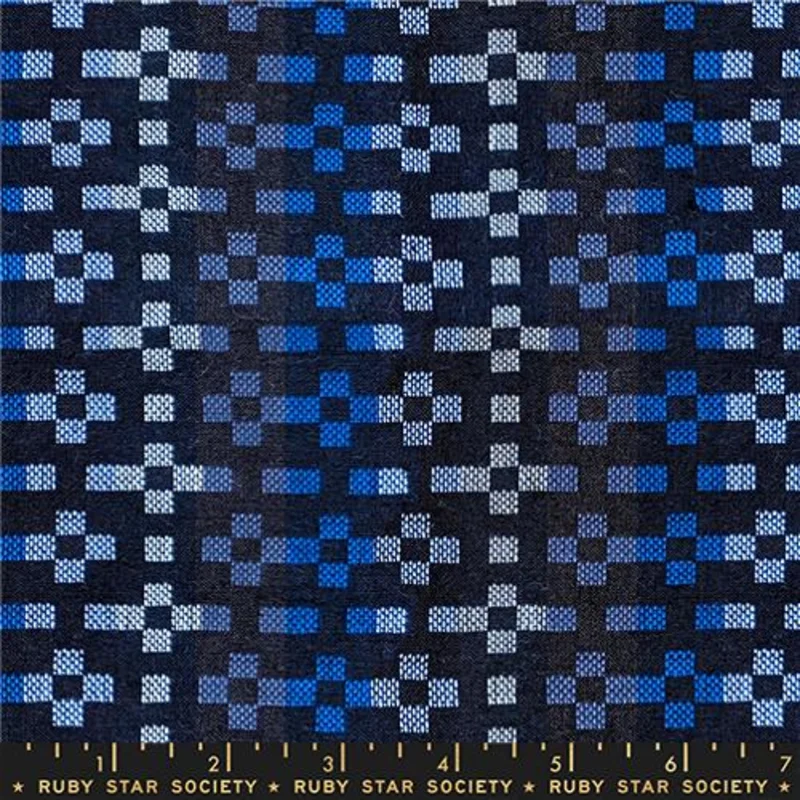 Ruby Star Society MYSTIC FABLE-Warp Weft: Flowers-Black