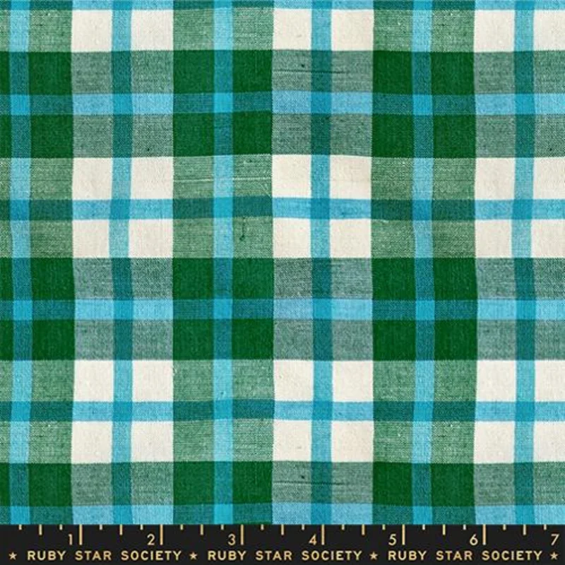 Ruby Star Society MYSTIC FABLE-Warp Weft: Juliet Plaid-Jade