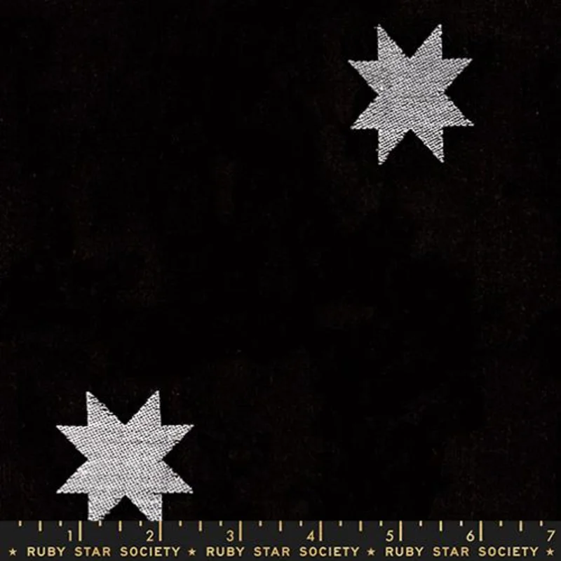 Ruby Star Society MYSTIC FABLE-Warp Weft: Quilt Star-Black