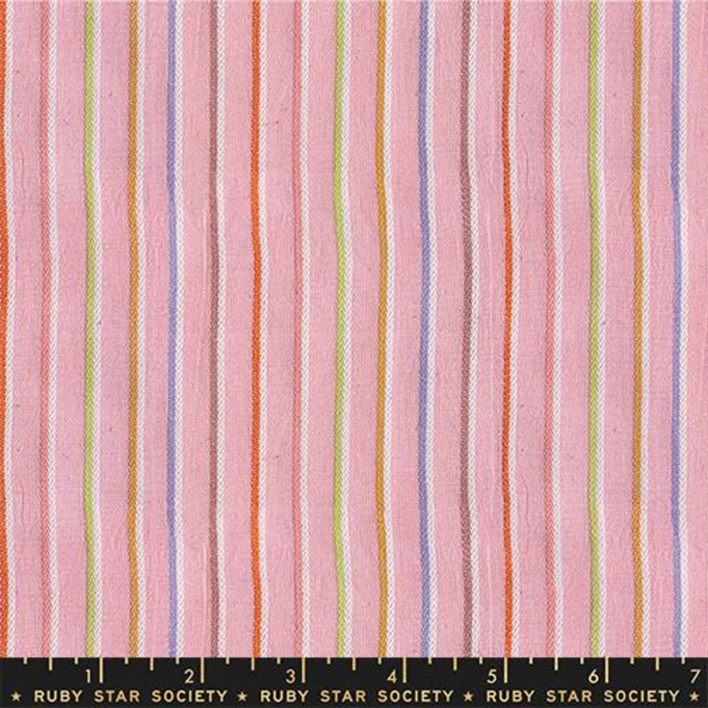 Ruby Star Society MYSTIC FABLE-Warp Weft: Sketch Stripe-Rosebud