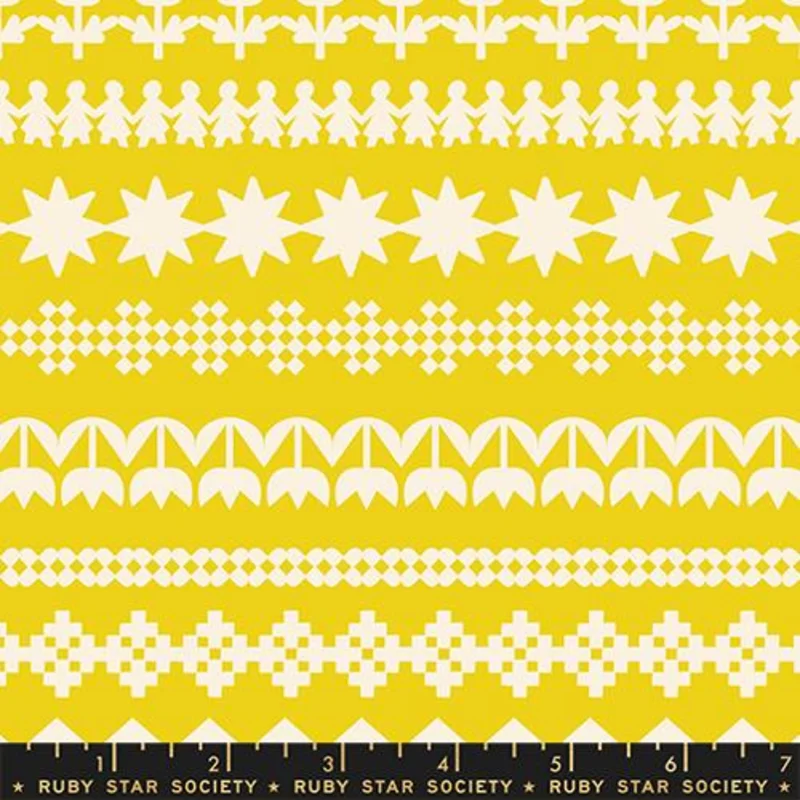 Ruby Star Society PAPER CUTS 2: Paper Cuttings-Starfruit (1/4 Yard)
