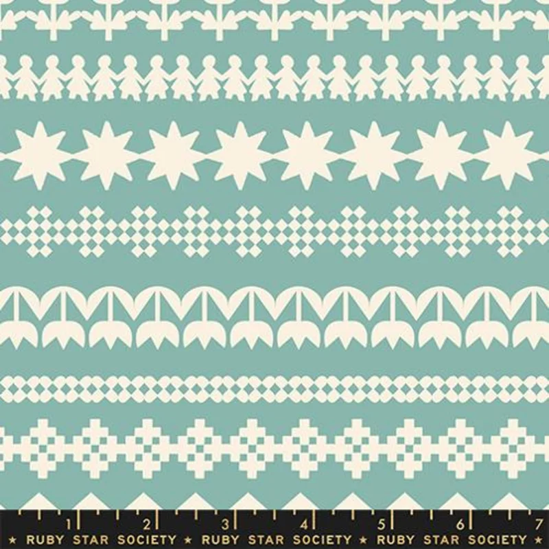 Ruby Star Society PAPER CUTS 2: Paper Cuttings-Water (1/4 Yard)