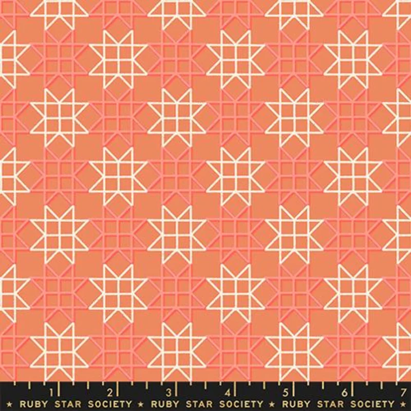 Ruby Star Society PAPER CUTS 2: Paper Star-Canyon (1/4 Yard)