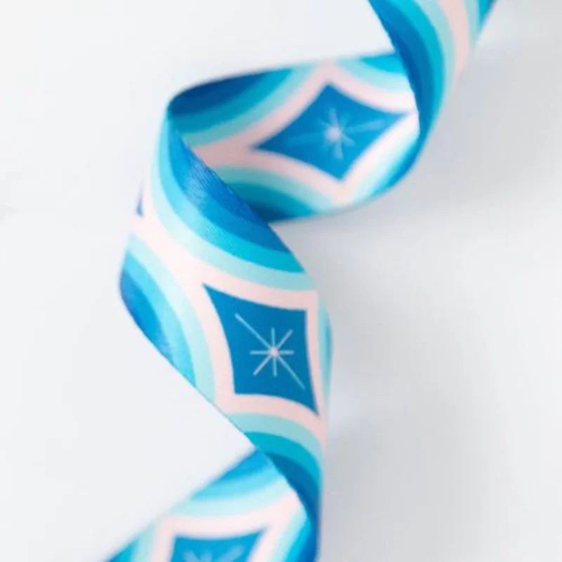 Ruby Star Society: Ratton-Teal 1.5" Webbing 3-Yard Pre-cut