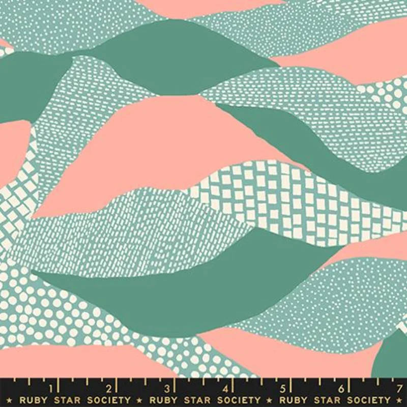 Ruby Star Society REIMAGINED LANDSCAPES: Lands End-Water (1/4 Yard)