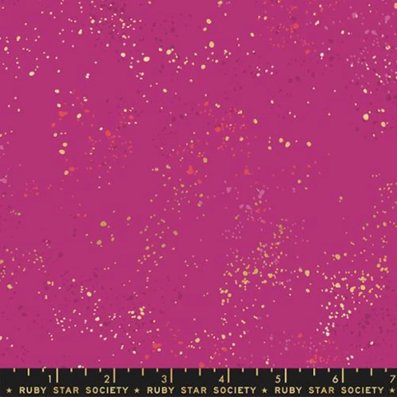 Ruby Star Society SPECKLED: 108-Metallic Wide Berry (1/4 Yard)