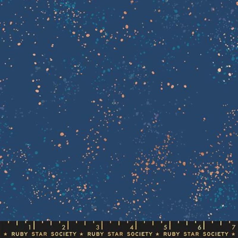 Ruby Star Society SPECKLED: Bluebell (1/4 Yard)