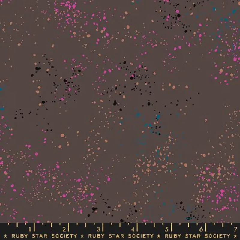 Ruby Star Society SPECKLED: Caviar (1/4 Yard)