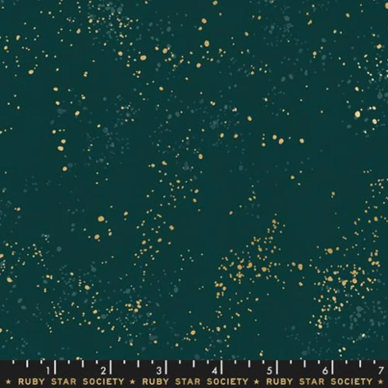 Ruby Star Society SPECKLED: Metallic Pine (1/4 Yard)