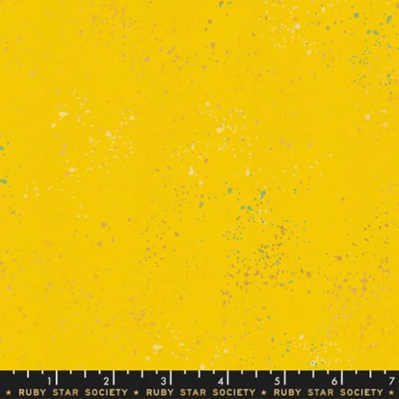 Ruby Star Society SPECKLED: Metallic Sunshine (1/4 Yard)