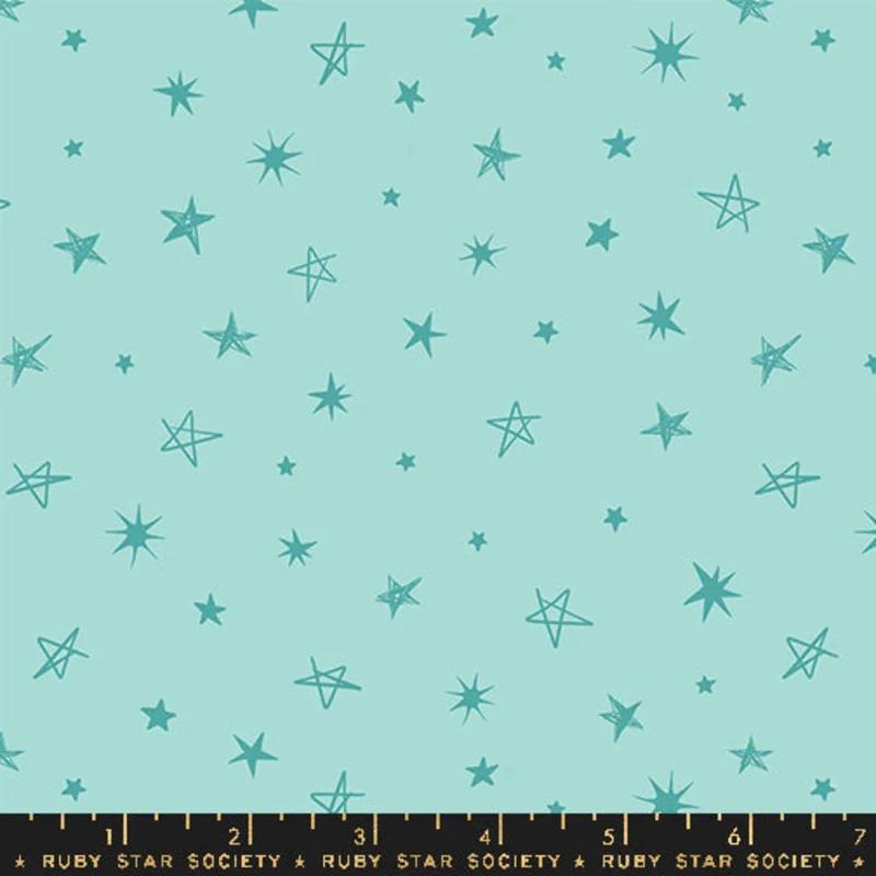 Ruby Star Society TEDDY AND THE BEARS: Rockstar-Frost (1/4 Yard)