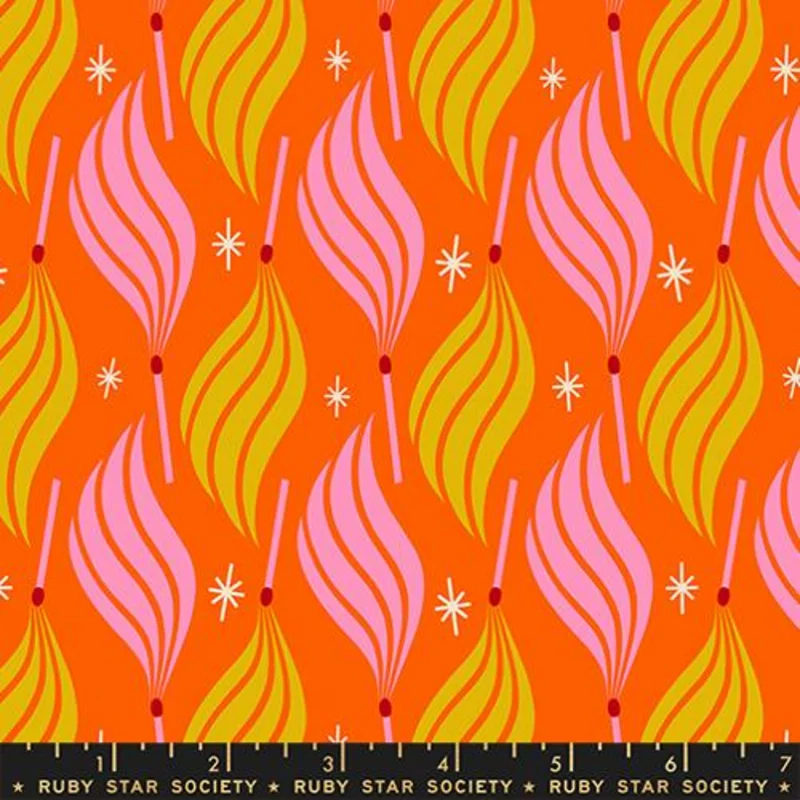 Ruby Star Society TRINKETRY: Lit-Goldfish (1/4 Yard)