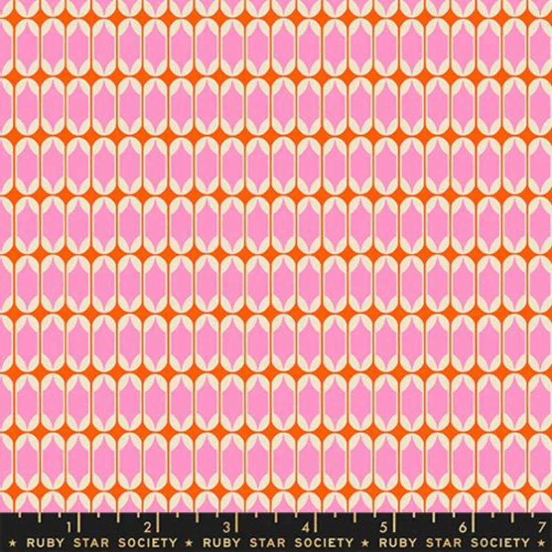 Ruby Star Society TRINKETRY: Matchbook-Flamingo (1/4 Yard)