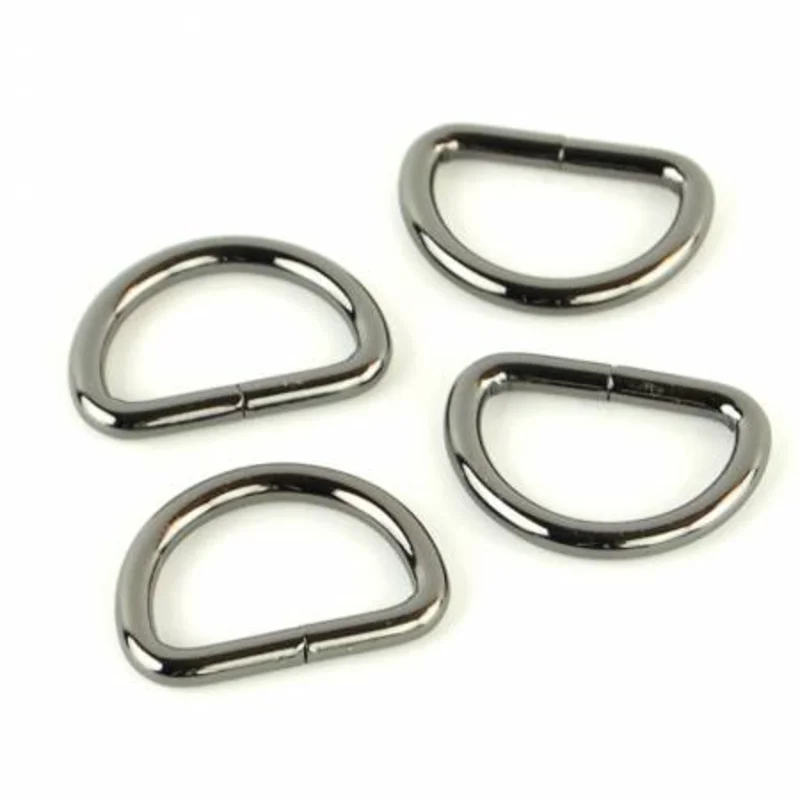 Sallie Tomato: 3/4" D-Rings-Gunmetal