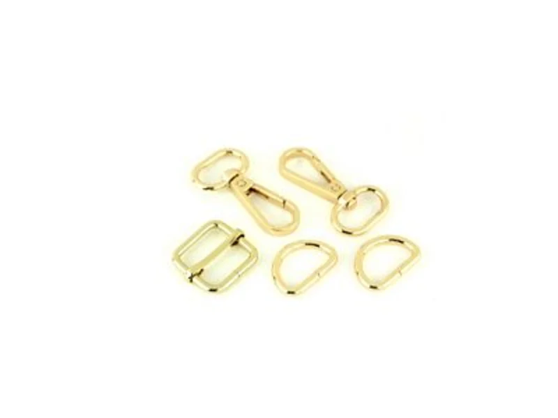 Sallie Tomato: Basic Hardware Set 3/4" Gold