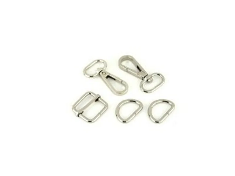 Sallie Tomato: Basic Hardware Set 3/4"Nickel