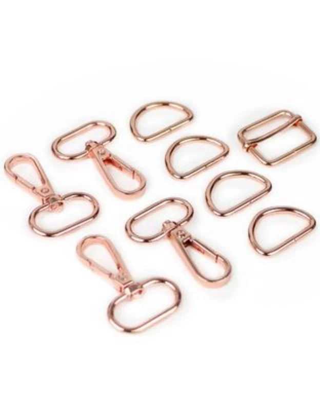 Sallie Tomato: Casey Hardware Kit Rose Gold