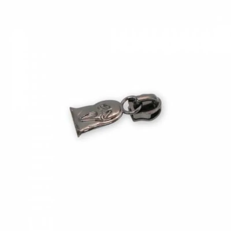 Sallie Tomato: Ghoul Zipper Pull-Gunmetal