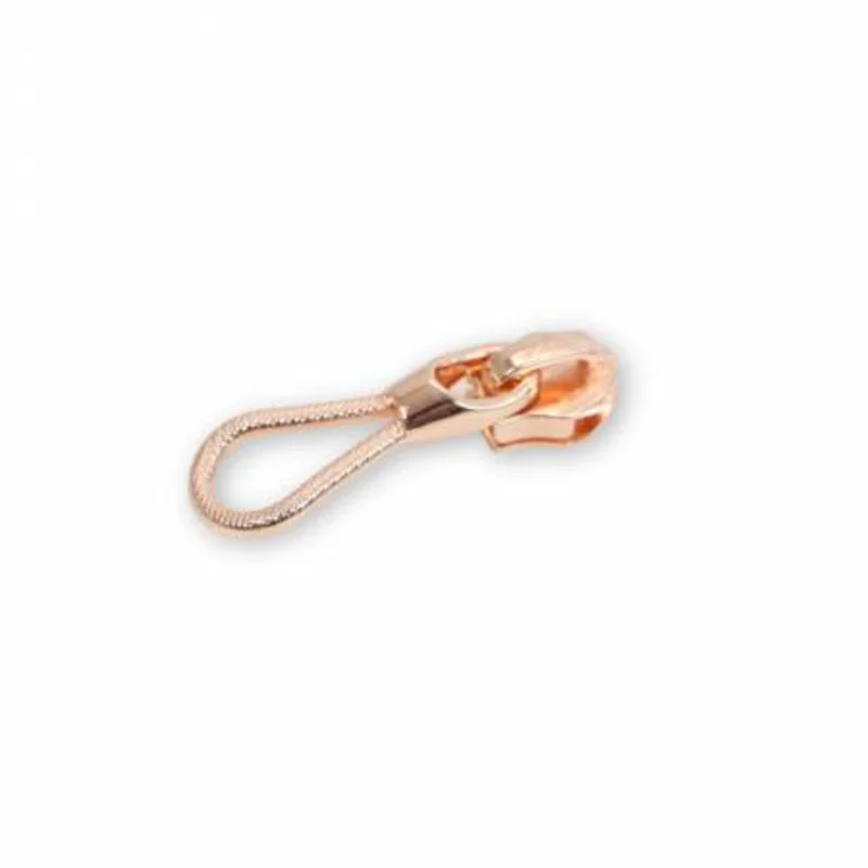 Sallie Tomato: Nautical Zipper Pull-Rose Gold