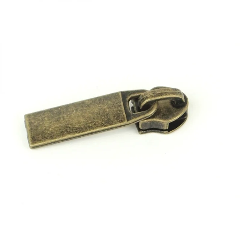 Sallie Tomato: Rectangle Zipper Pull-Antique
