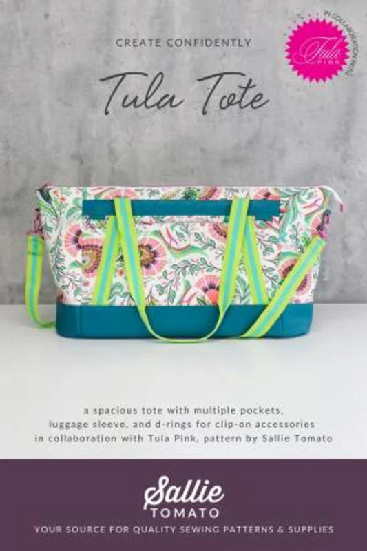 Sallie Tomato: Tula Tote Pattern