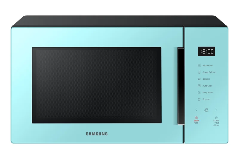 Samsung - 1.1 cu. Ft Counter top Microwave in Blue - MS11T5018AN Blue