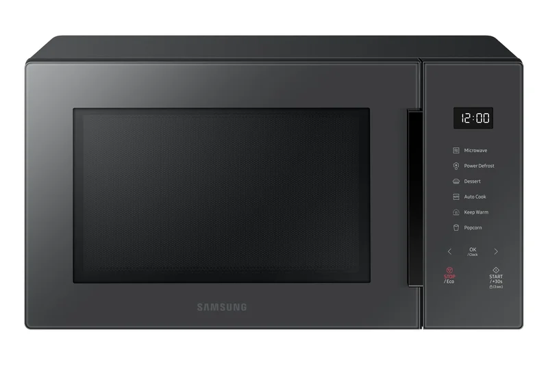 Samsung - 1.1 cu. Ft Counter top Microwave in Grey - MS11T5018AC Grey