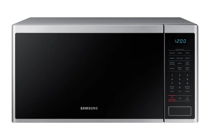 Samsung - 1.4 cu. Ft Counter top Microwave in Stainless - MS14K6000AS Stainless