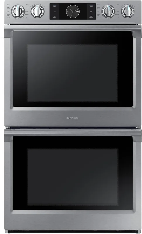 Samsung - 10.2 cu. ft Double Wall Oven in Stainless - NV51K7770DS Stainless