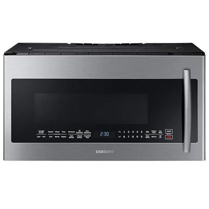 Samsung - 2.1 cu. Ft Over the range Microwave in Stainless Steel - ME21K7010DS Stainless
