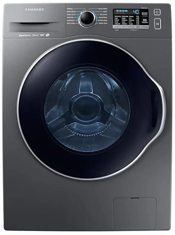 Samsung - 2.6 cu. Ft Front Load Washer in Grey - WW22K6800AX Grey