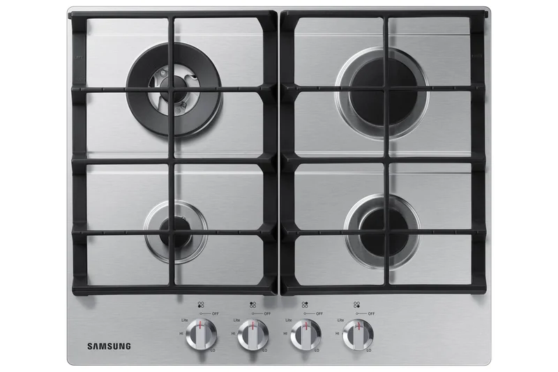 Samsung - 23.625 inch wide Gas Cooktop in Stainless - NA24T4230FS Stainless