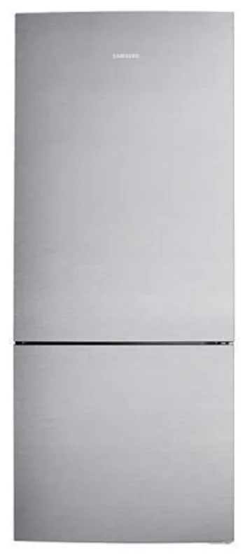 Samsung - 27.5 Inch 15 cu. ft Bottom Mount Refrigerator in Stainless - RL1505SBASR Stainless