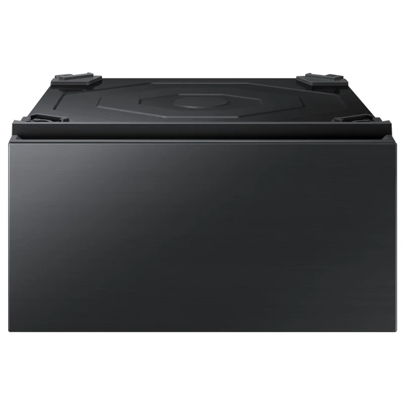 Samsung - 27 Inch Bespoke Laundry Pedestal in Black Stainless - WE502NV Black Stainless
