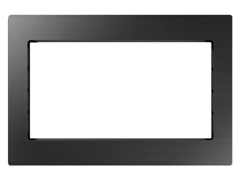 Samsung - 29.75 Inch Countertop Microwave Trim Kit Accessory in Black Stainless - MA-TK8020TG Black Stainless