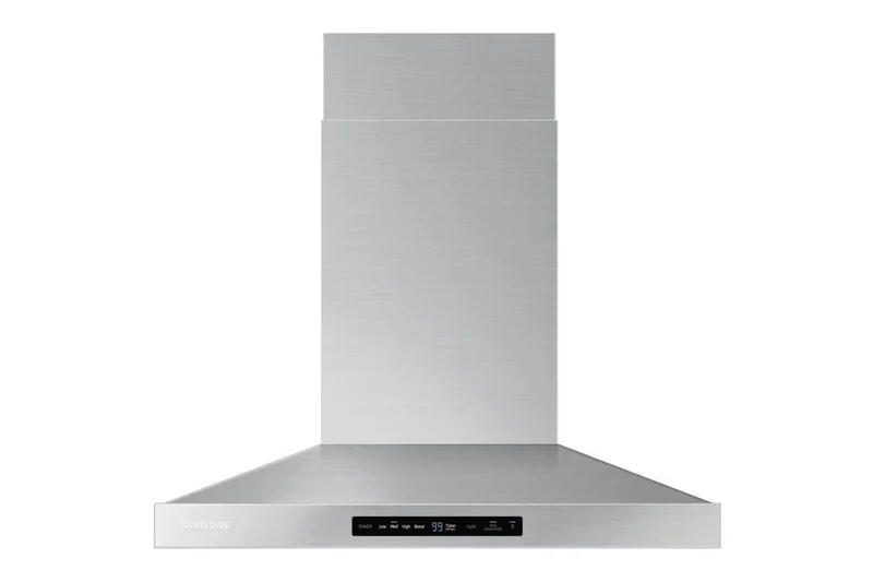 Samsung - 30 Inch 600 CFM Wall Mount and Chimney Range Vent in Stainless - NK30K7000WS Stainless