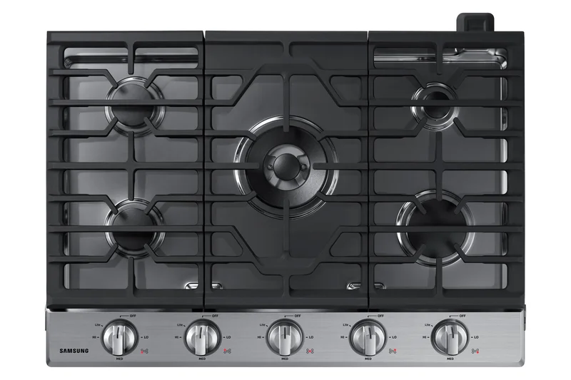 Samsung - 30 inch wide Gas Cooktop in Stainless - NA30N6555TS Stainless
