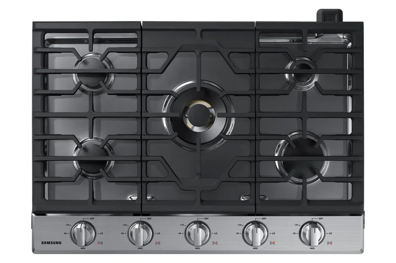 Samsung - 30 inch wide Gas Cooktop in Stainless - NA30N7755TS Stainless