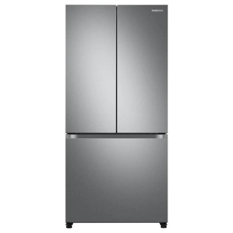 Samsung - 32.125 Inch 17.5 cu. ft French Door Refrigerator in Stainless - RF18A5101SR Stainless