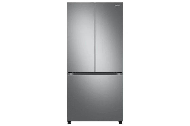 Samsung - 32.1875 Inch 24.5 cu. ft French Door Refrigerator in Stainless - RF25C5151SR Stainless