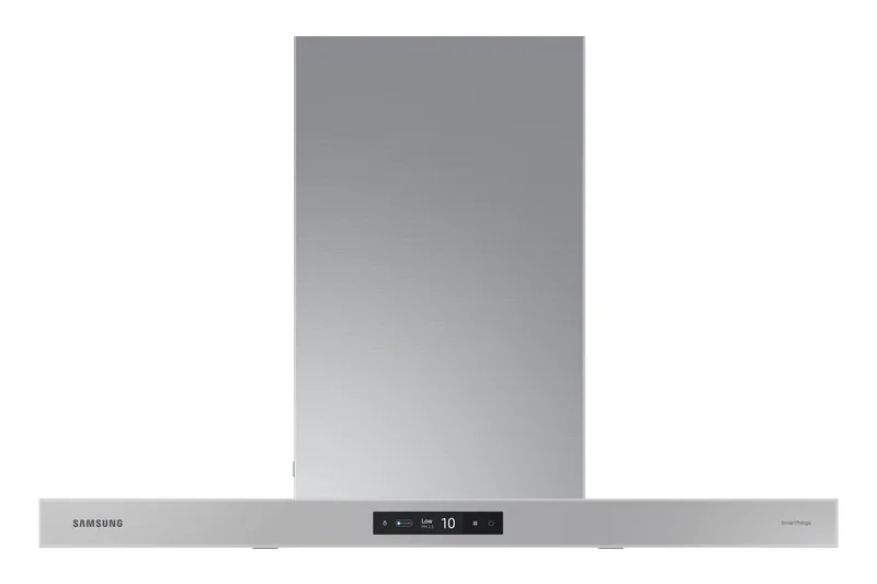 Samsung - 35.4 Inch 630 CFM Wall Mount and Chimney Range Vent in Grey - NK36CB700WCGAA Grey