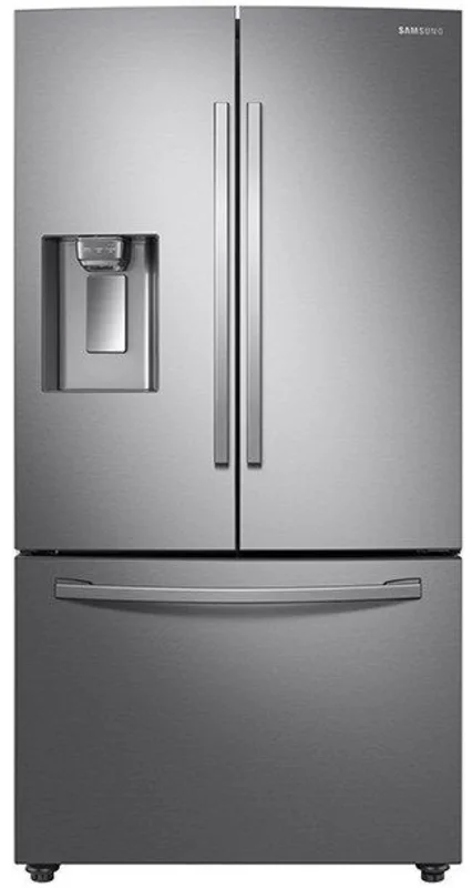 Samsung - 35.75 Inch 22.6 cu. ft French Door Refrigerator in Stainless - RF23R6201SR Stainless