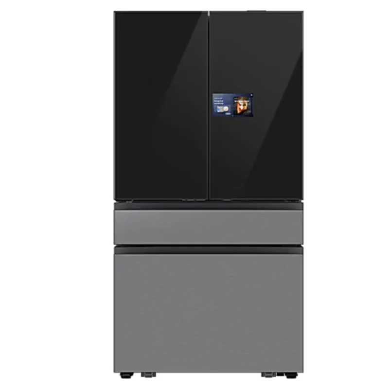 Samsung - 35.75 Inch 28.6 cu. ft French Door Refrigerator in Stainless - RF90F29BECRAA STAINLESS STEEL