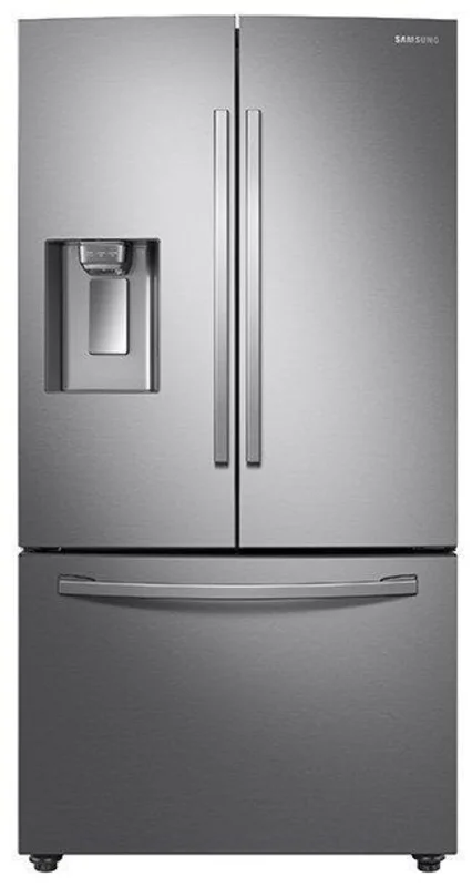 Samsung - 35.75 Inch 28 cu. ft French Door Refrigerator in Stainless - RF28R6201SR Stainless
